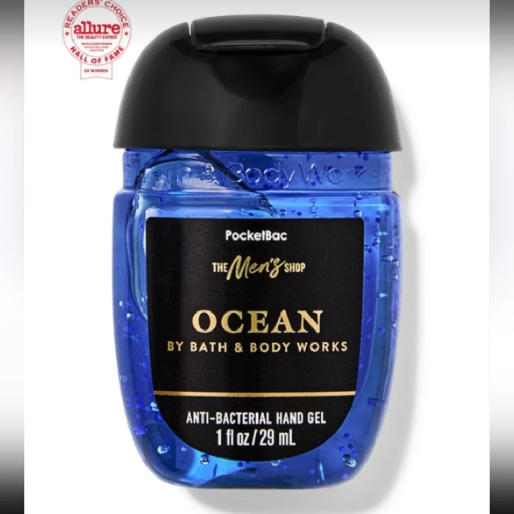 Bath & Body Works Ocean Anti-Bacterial Hand Gel - Deep Blue - Picture 1 of 3